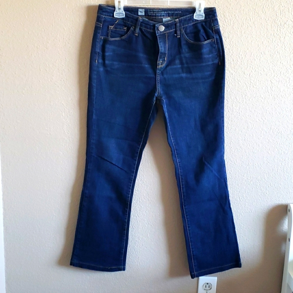 Mossimo Jeans Curvy Bootcut Dark Blue Size 6R